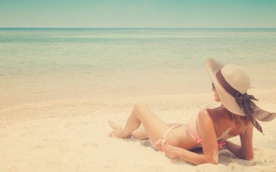 Crema solar con color