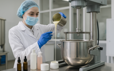 Evitar errores al fabricar cosméticos por primera vez