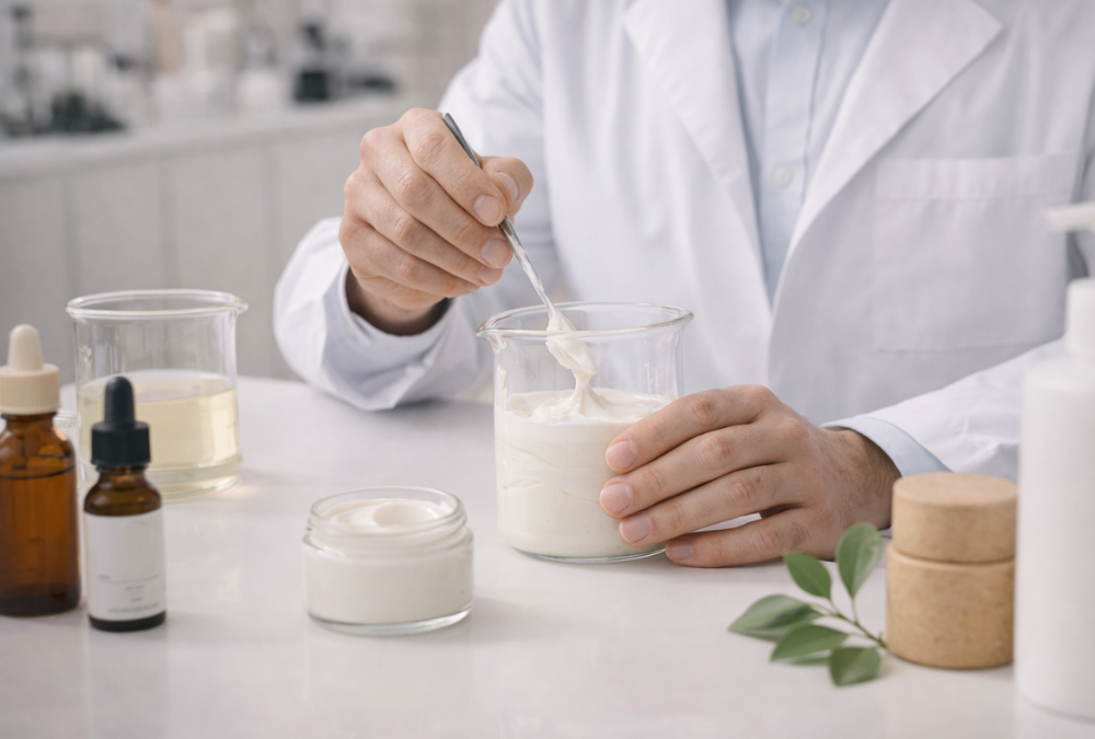 Formulación cosmética a medida: desarrollo profesional y personalizado