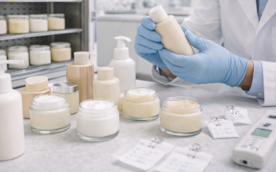 Ensayo de compatibilidad de envases cosméticos: seguridad garantizada