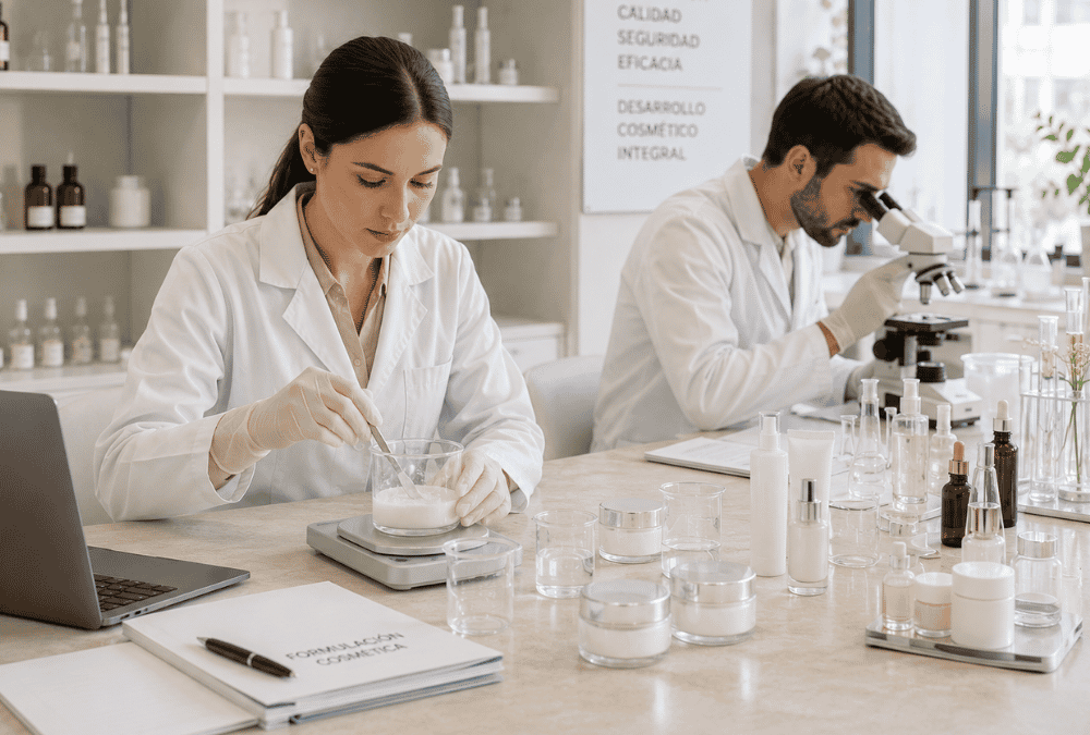 Desarrollo integral de productos cosméticos