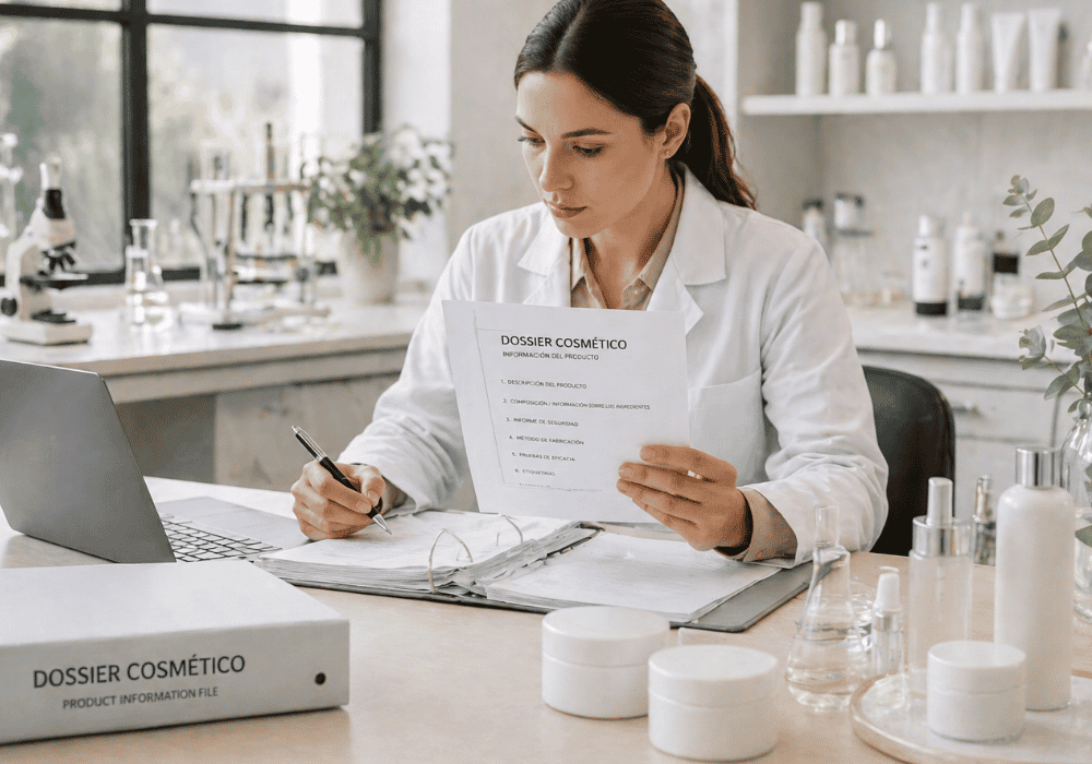Dossier de producto cosmético