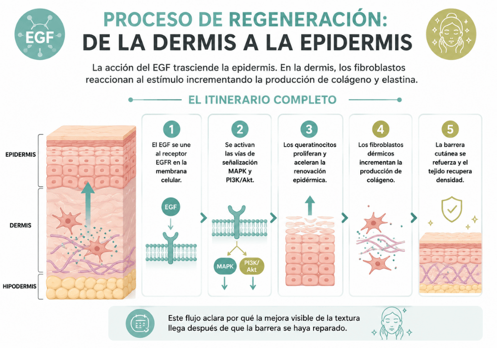 Factor de crecimiento epidérmico qué es y cómo rejuvenece la piel