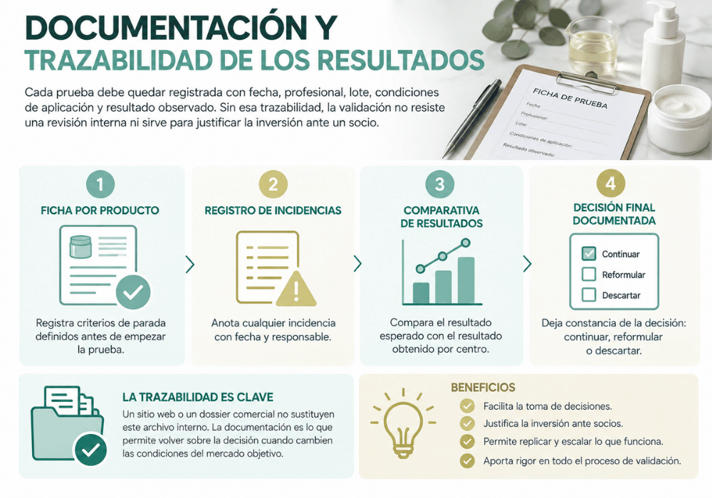 Métodos para validar idea de producto Documentación y trazabilidad de los resultados
